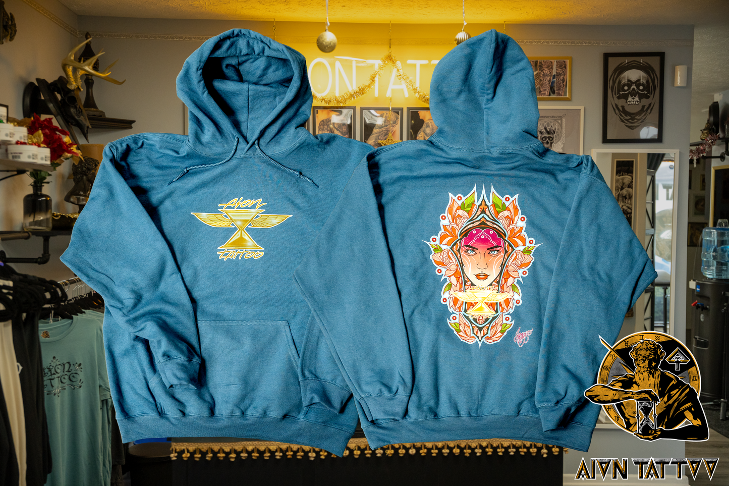 Aion Tattoo Hoodie