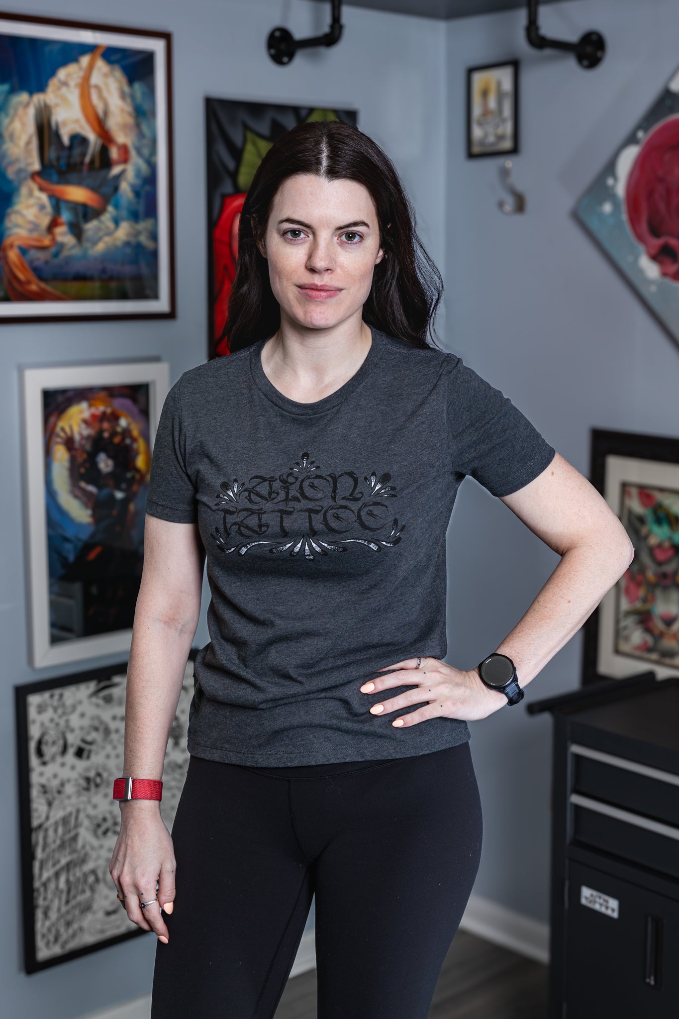 Aion Tattoo Women's Script Tee