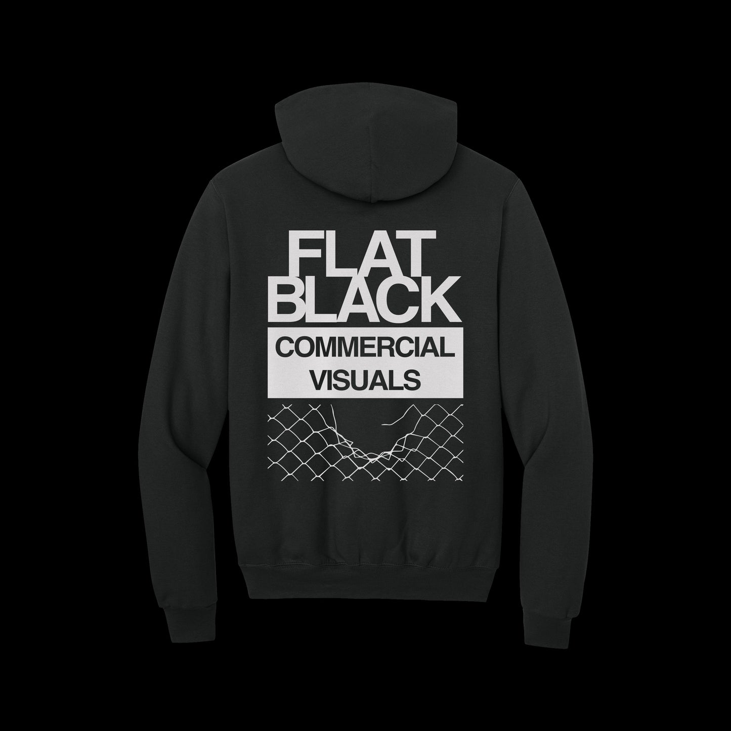 Flat Black CV Hoodie