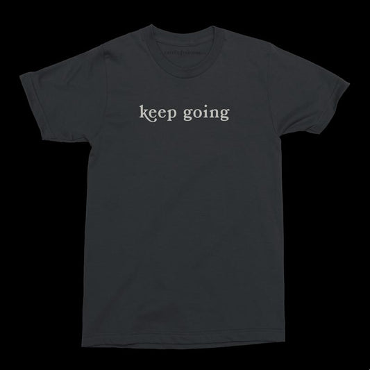 keep going - hanged man - t-shirt