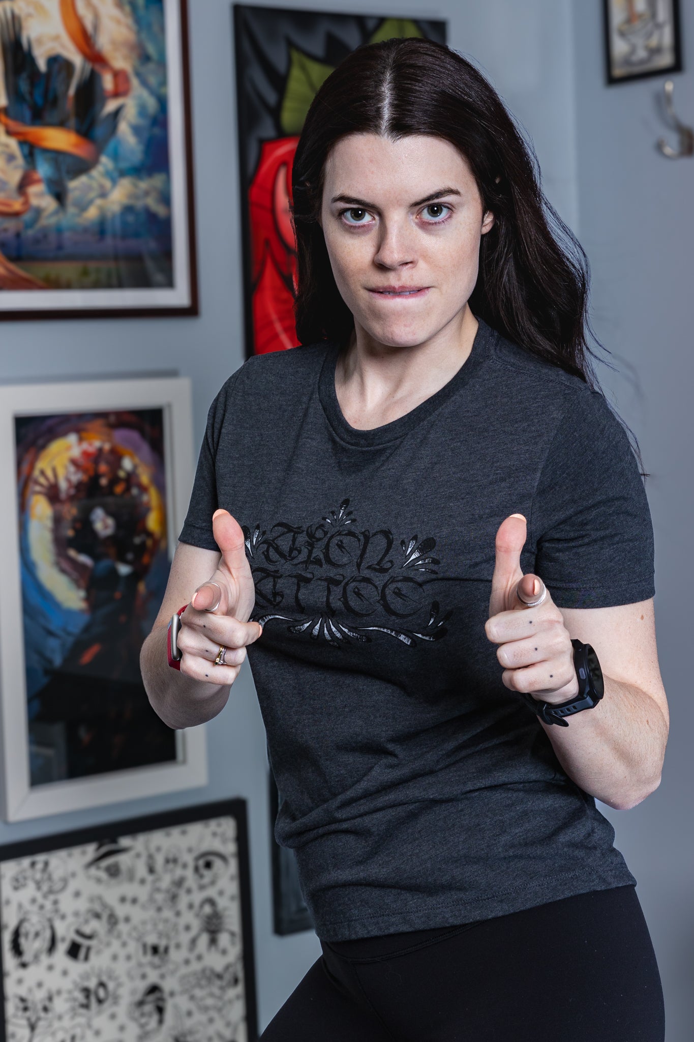 Aion Tattoo Women's Script Tee