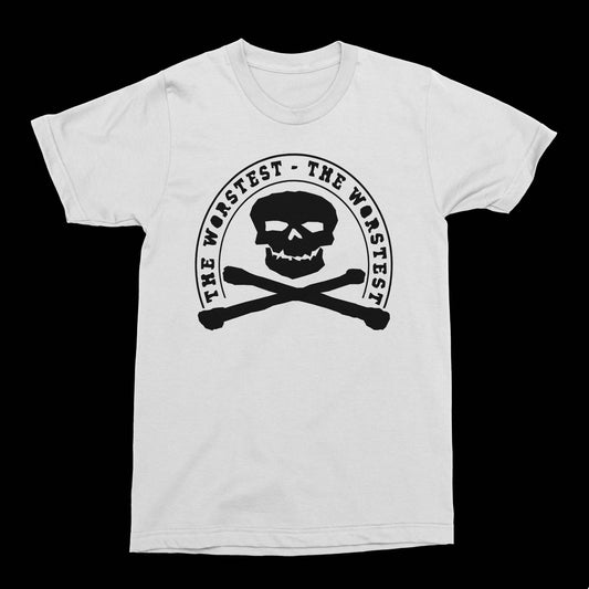 skull tee • the worstest