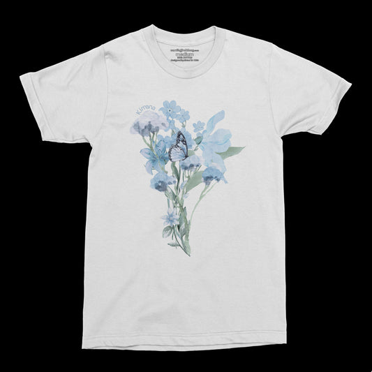 Sky Blue Butterfly Tee • Kimana