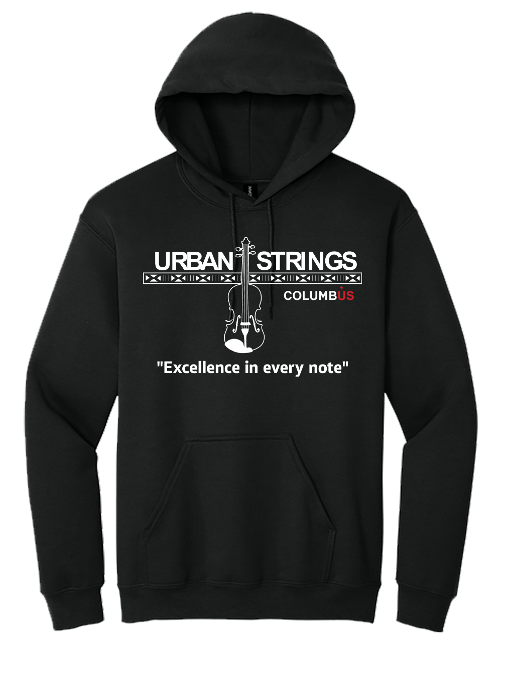 urban strings columbus - hoodie