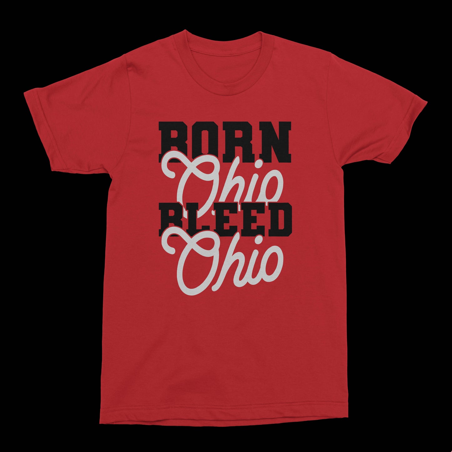 BORN & BLEED OHIO T-Shirt