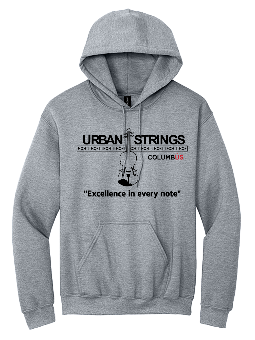 urban strings columbus - hoodie