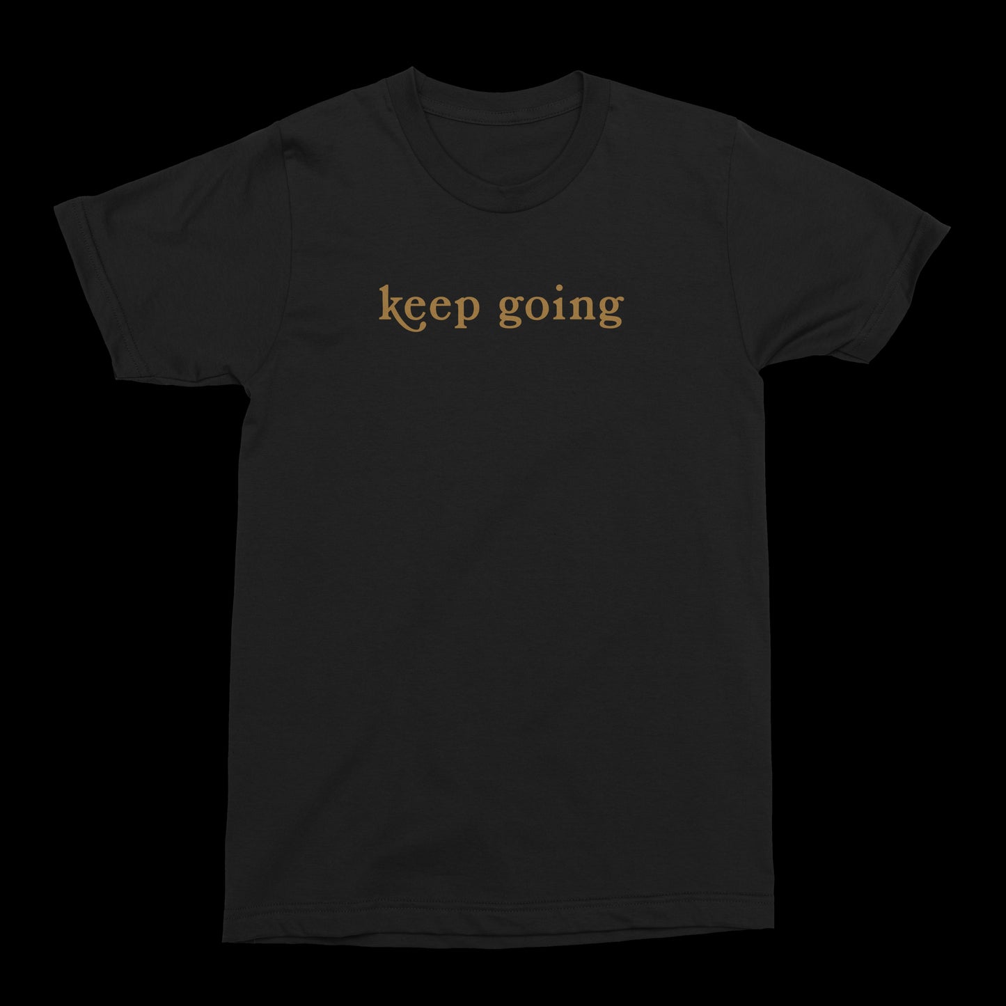 keep going - five virtues - t-shirt