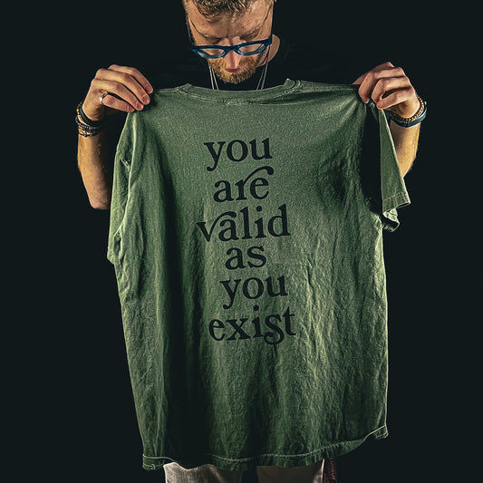 keep going - you are valid - t-shirt